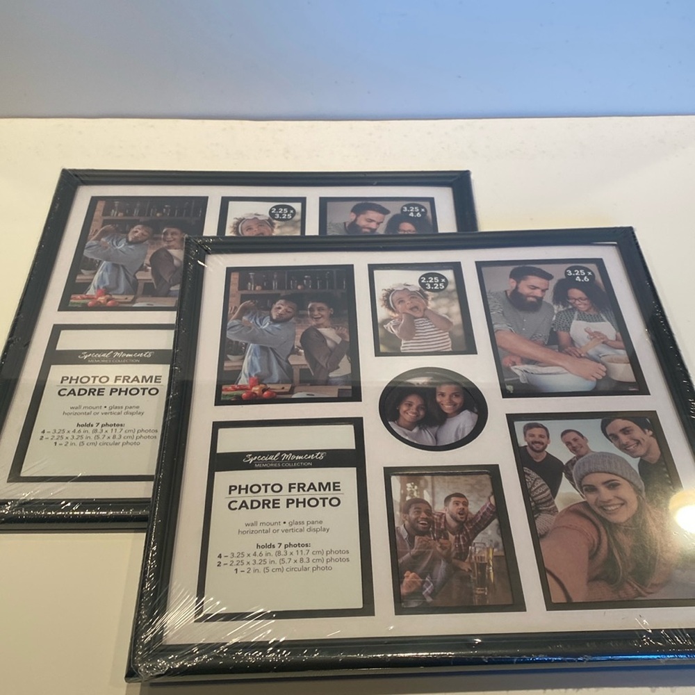 NIP Set of two Photo Collage Frames.